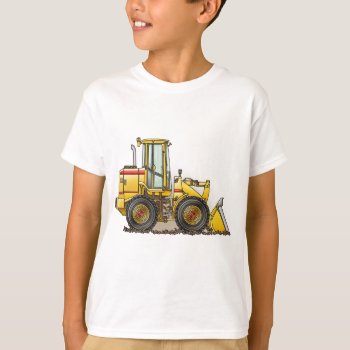 Loader Kids T-shirt by justconstruction at Zazzle
