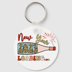 Loading 2023   New Year 2023   Happy New Year Keychain