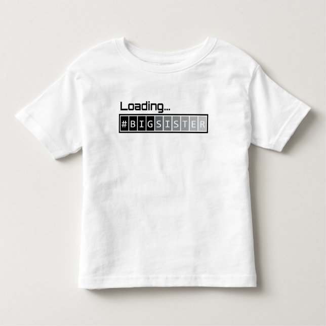 Loading Big Sister Toddler T-shirt (Front)