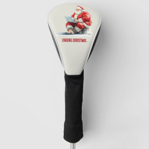Loading Christmas Funny Santa Design Golf Head Cover
