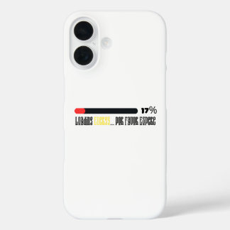 Loading Energy… Por Favor Espere Hispanic Heritage iPhone 16 Case