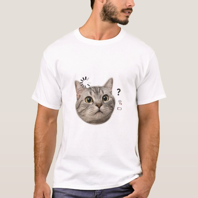 Loading Failed Cat T-Shirt (Front)
