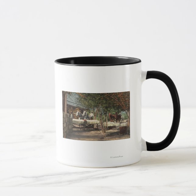 Loading Fruit at Longview Ranch Mug (Right)