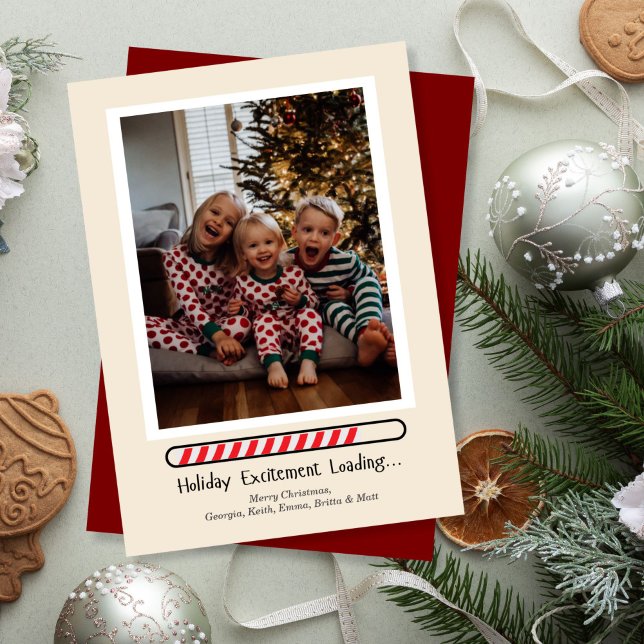 Loading Holiday Photo Holiday Card (Creator Uploaded)