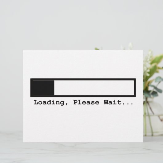 Loading, Please Wait.... (Standing Front)
