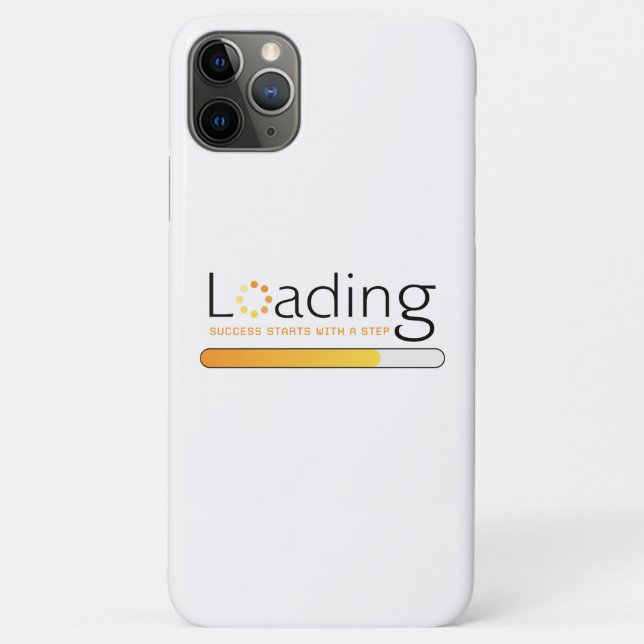 Loading - Success Starts With a Step Case-Mate iPhone Case (Back)