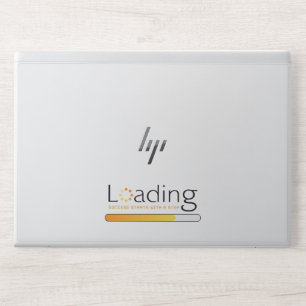 Loading - Success Starts With a Step HP Laptop Skin
