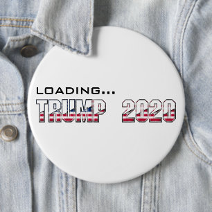 Loading Trump 2020 USA Election Typography Button