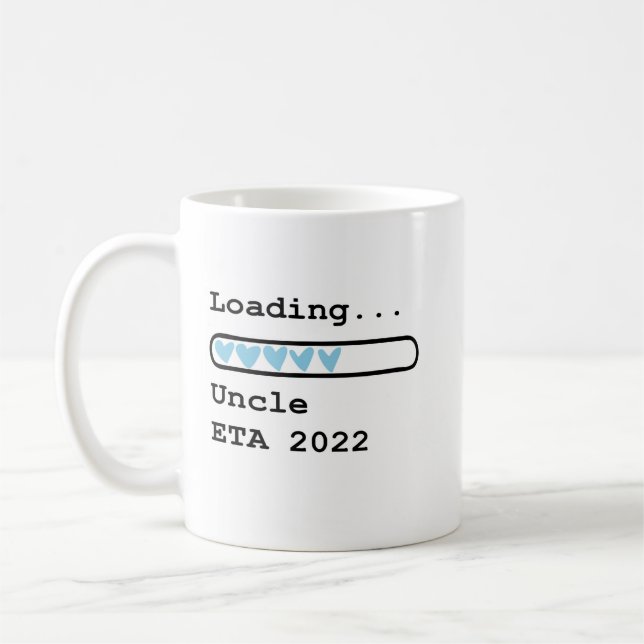Loading Uncle ETA 2022 Baby Announcement Coffee Mu Coffee Mug (Left)