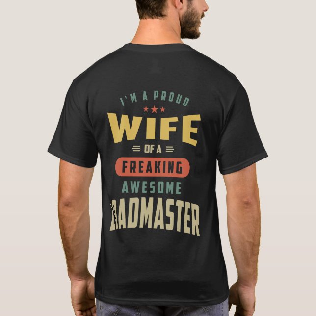 Loadmaster Job Title Gift T-Shirt (Back)