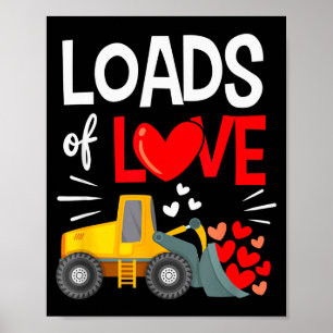 Loads Of Love Clothing Gift For Him Her Valentine Poster