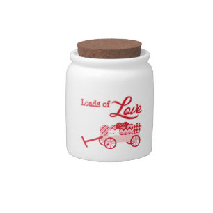 Loads of Love Valentine's Day Candy Jar