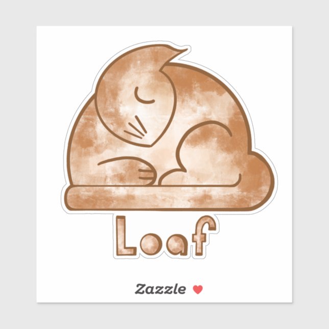 Loaf Cat Sticker (Sheet)