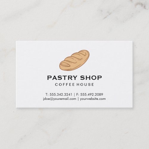 Loaf of Bread Business Card