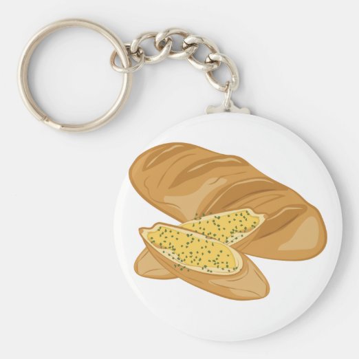 Garlic Bread Keychains No Minimum Quantity Zazzle