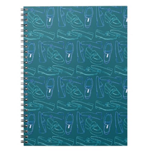 Loafers_ Teal Notebook