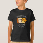 Loafing You Is Easy Cause You&#39;re Butterful Dark BG T-Shirt