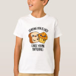 Loafing You Is Easy Cause You&#39;re Butterful T-Shirt