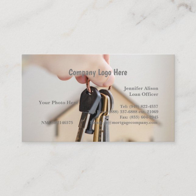 Loan Officer / Mortgage / Realtor Business Card (Front)