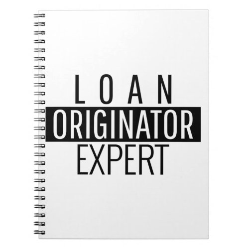 Loan Originator Expert Notebook