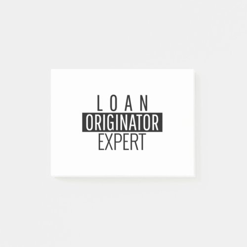 Loan Originator Expert Post_it Notes