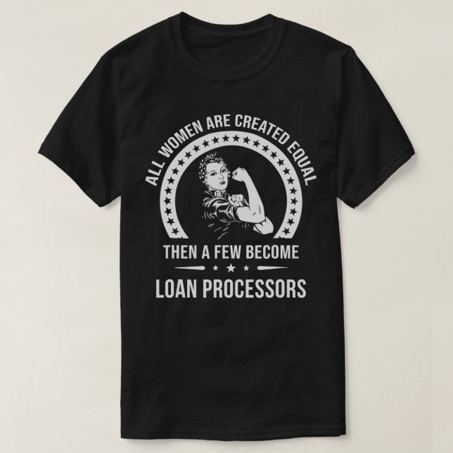 Loan Processor s for Women  Loan Processor  T-Shirt (Design Front)