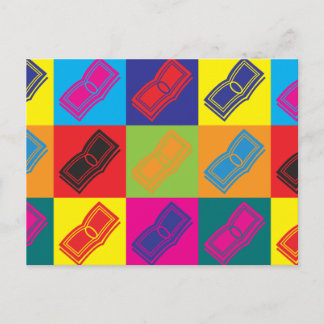 Loans Pop Art Postcard