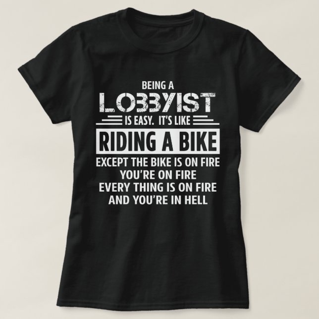 Lobbyist T-Shirt (Design Front)