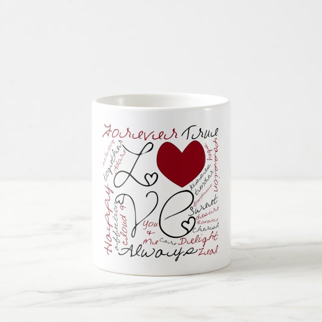 Lobe Collage - Change Color Coffee Mug (Center)