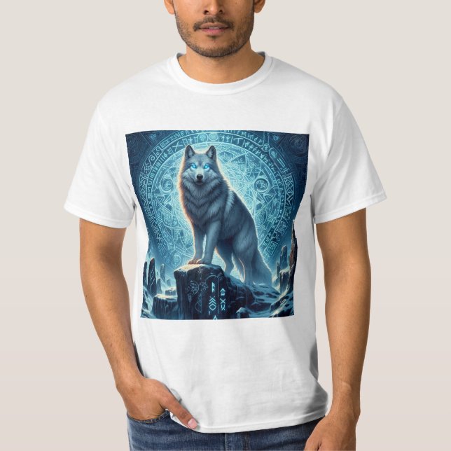 Lobo and Runa Nordic T-Shirt (Front)