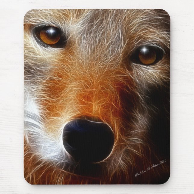 Lobo Mouse Pad (Front)