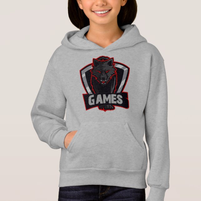 Lobo Negro Hoodie (Front)