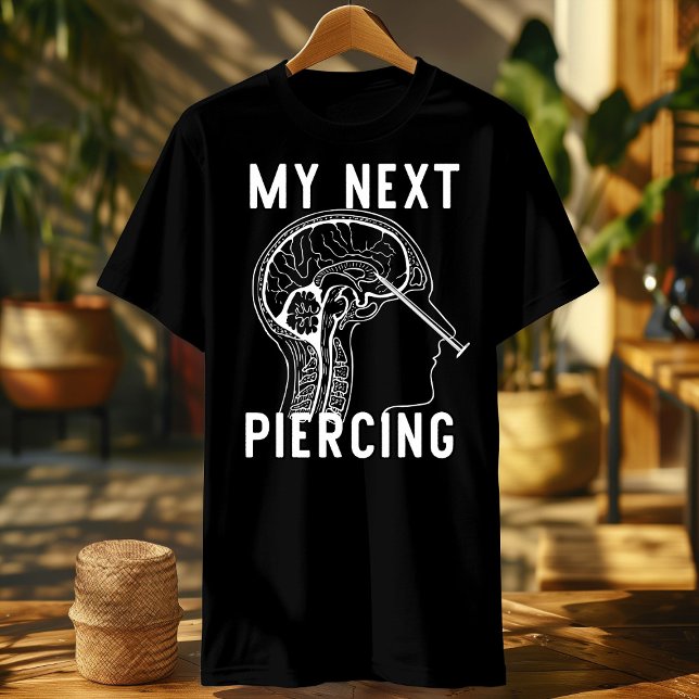 Lobotomy Piercing Shirt | Dark Humor Meme Tee (Creator Uploaded)
