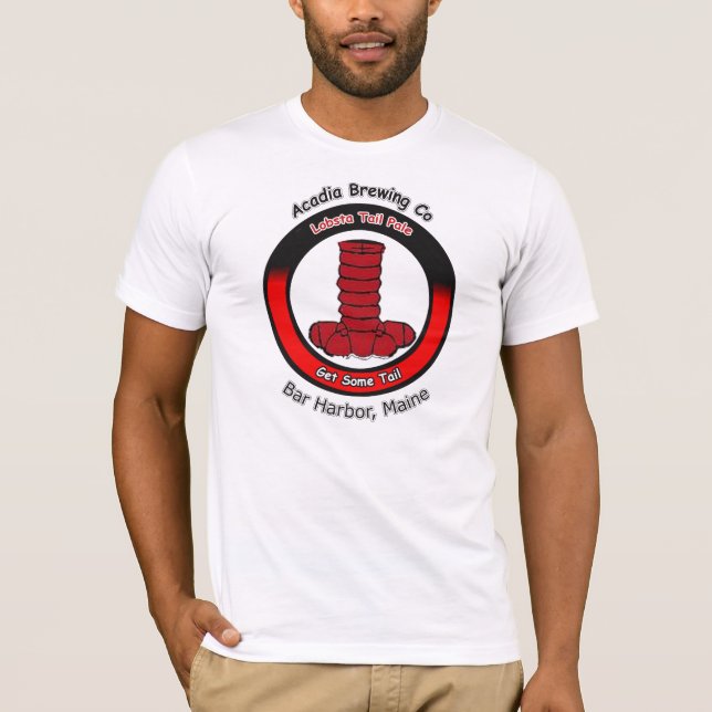 Lobsta Tail Pale, Get Some Tail T-Shirt (Front)