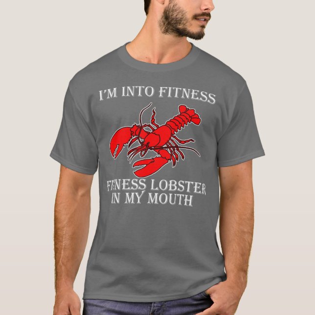 Lobstah Maine  Map lobster pot Maine lobster T-Shirt (Front)