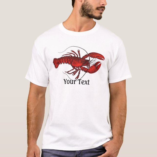 Lobster 3 Mens BasicT-shirt T-Shirt (Front)
