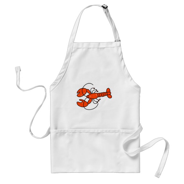 lobster adult apron (Front)
