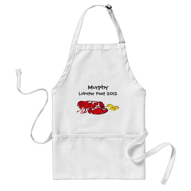 Lobster and Lemon Adult Apron (Front)