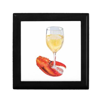 Lobster and Wine Gift Box