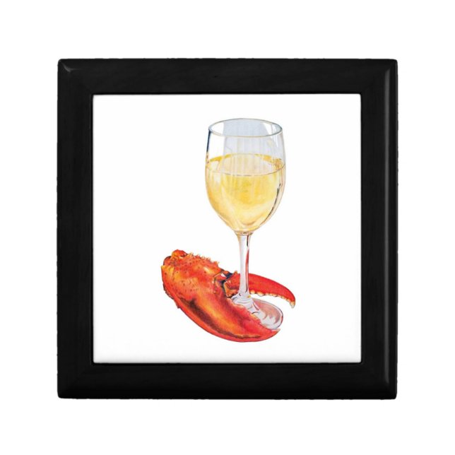 Lobster and Wine Gift Box (Front)