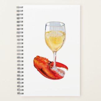 Lobster and Wine Notebook
