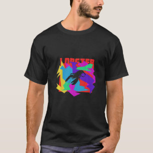 Lobster Animal Mosaik Puzzle T-Shirt