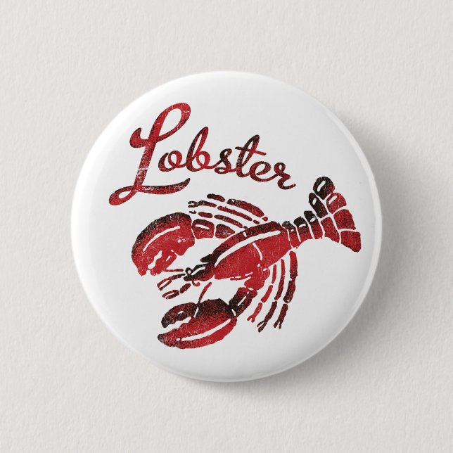 Lobster Anyone? Pinback Button (Front)