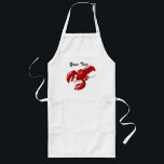 Lobster Apron Template<br><div class="desc">A graphic illustration of a red lobster on a variety of products. Original artwork: Copyright Charmaine Paulson</div>