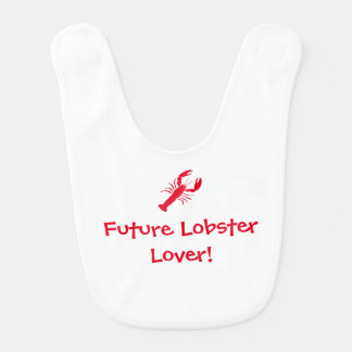 "Lobster" Baby Bib