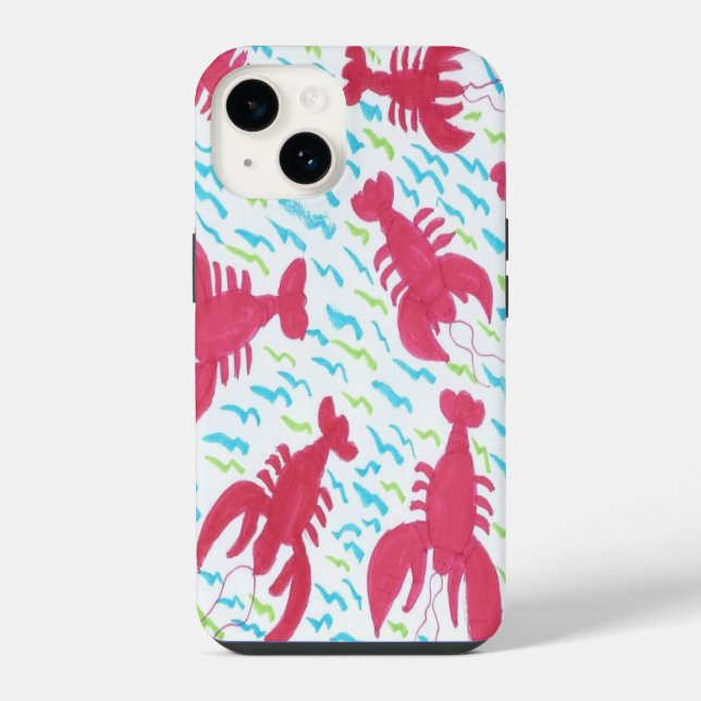 Lobster Bay Iphone Case (Back)