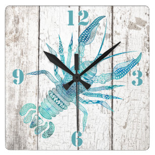Variety Of Wall Clocks,Mail,Lobster,Cow,Fish,Strawberry & More 