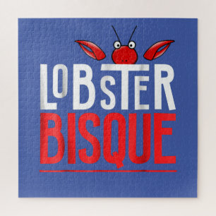 Lobster Bisque Seafood Lovers Gift Jigsaw Puzzle