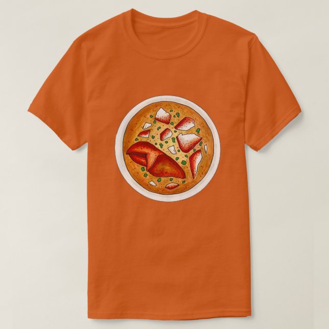 Lobster Bisque Soup Seafood Food Cooking Cuisine T-Shirt (Design Front)