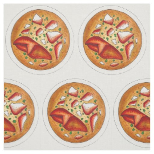 Lobster Bisque Soup Seafood Food Cooking Maine ME Fabric
